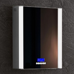 EU and USA Luxury LED Lighted Backlit Bathroom Mirror Medicine Cabinet-ENE-AC-101